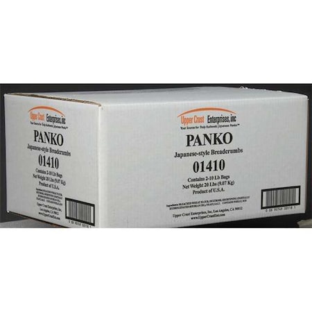 Upper Crust Enterprises Panko Large Grind Authentic Japanese Bread Crumbs 10lbs, PK2 01410